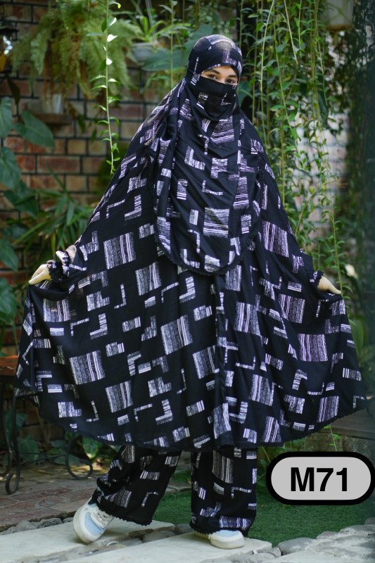 Khimar With Plazu Set      COD.71