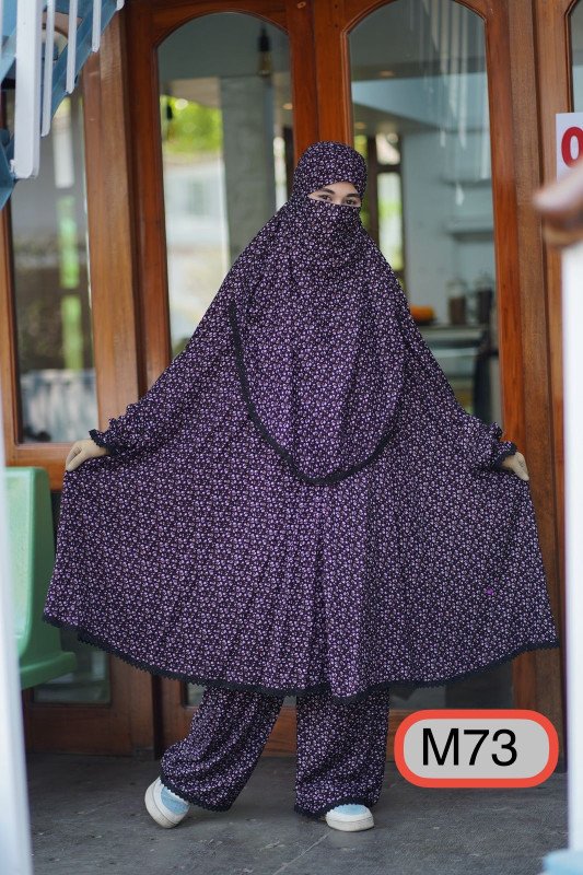 Khimar With Plazu Set      COD.73